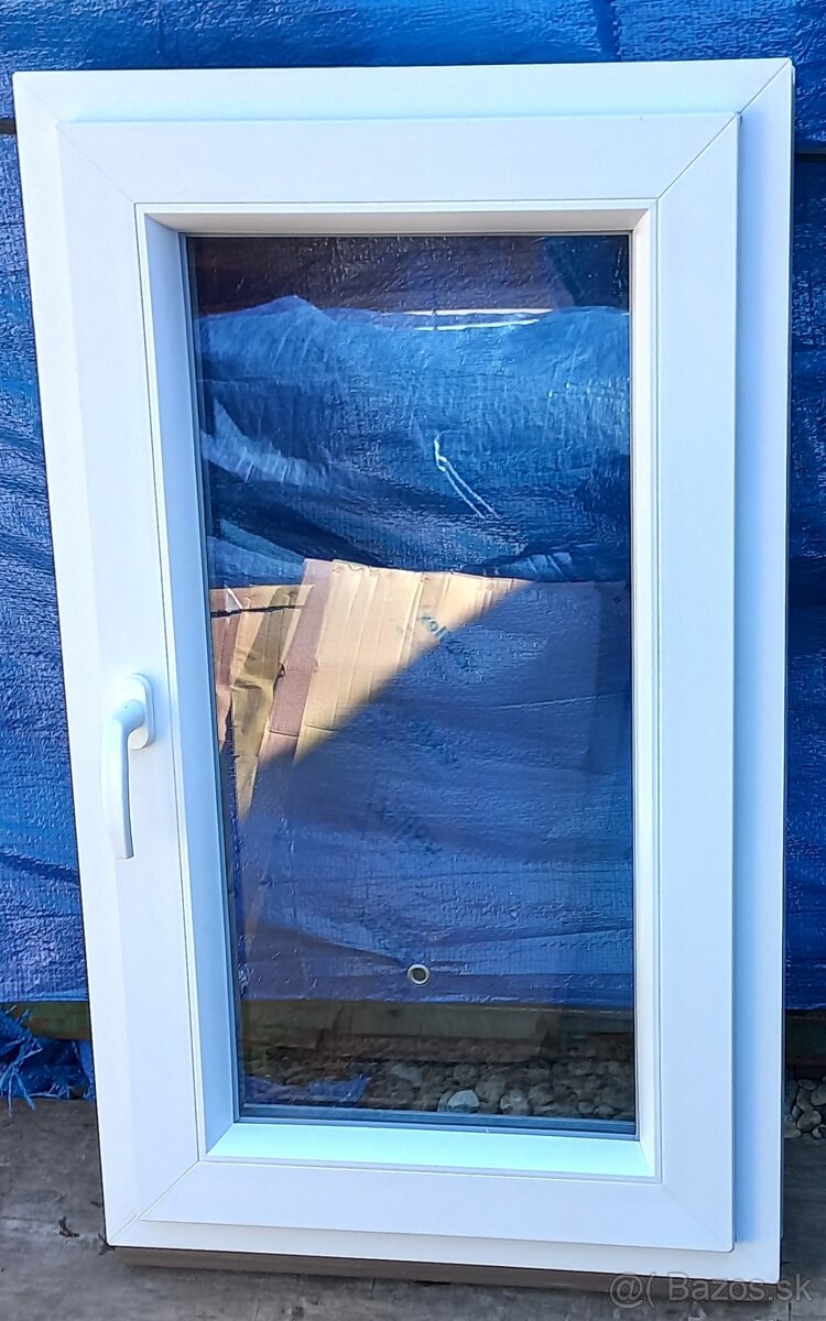 Predám plastové okna 60x100, okno 100x100dub ,78x108 - 4