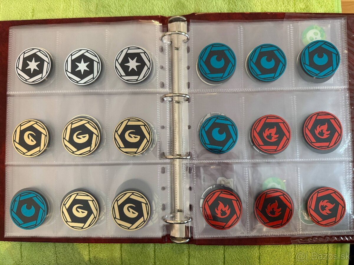 Predam 90x Pokemon TCG coins / mince - 4