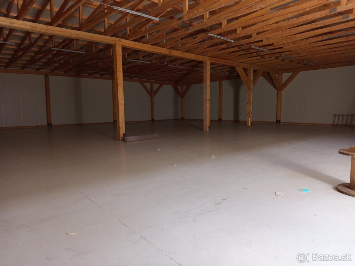 NA prenájom hala 1100m2,LEvice - 4
