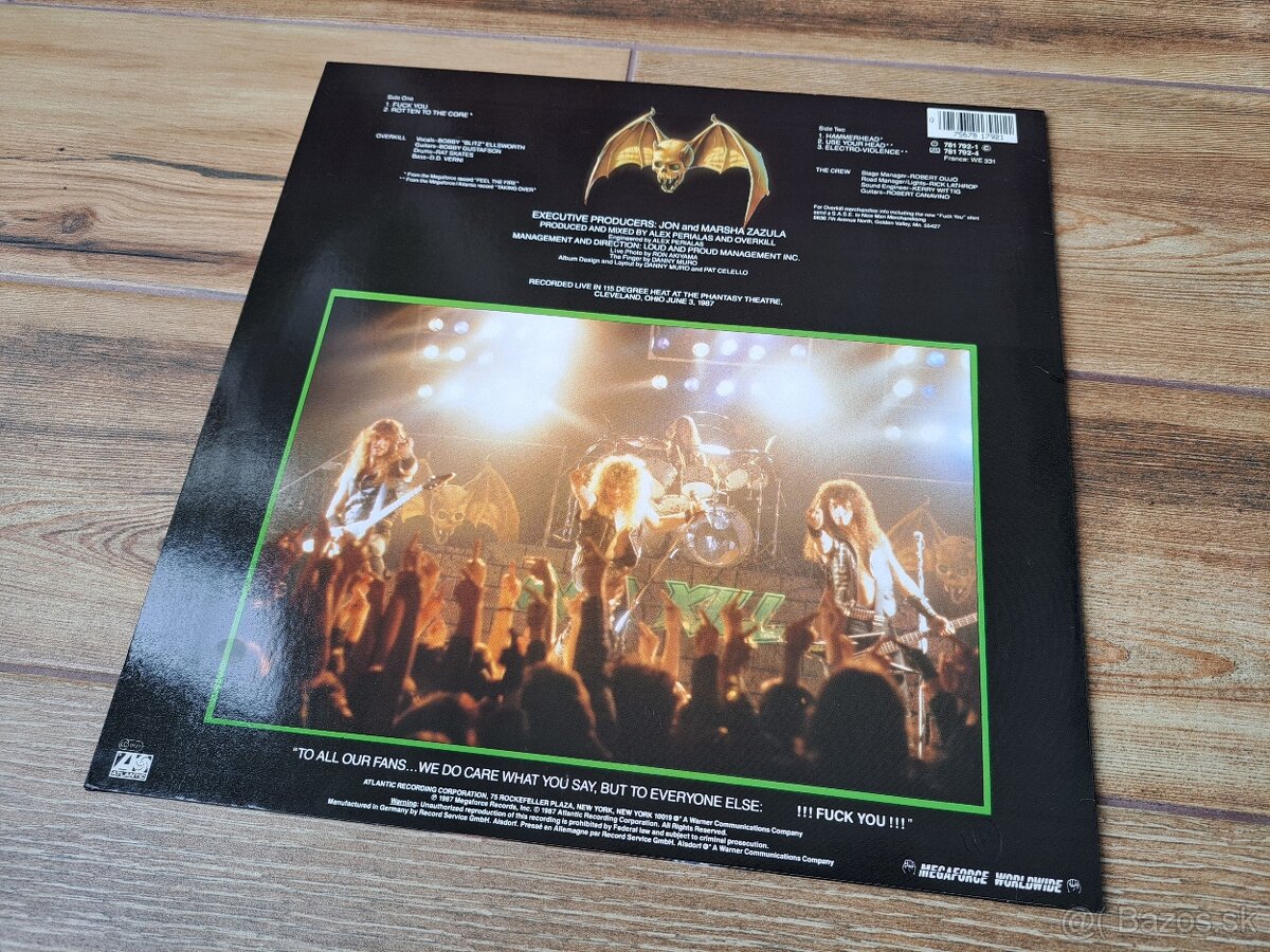 Lp OVERKILL- Fuck You - 4