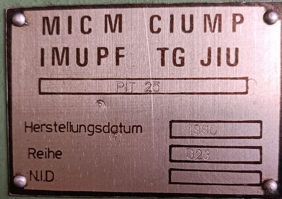 lis ohrňovací PIT 25 - 4