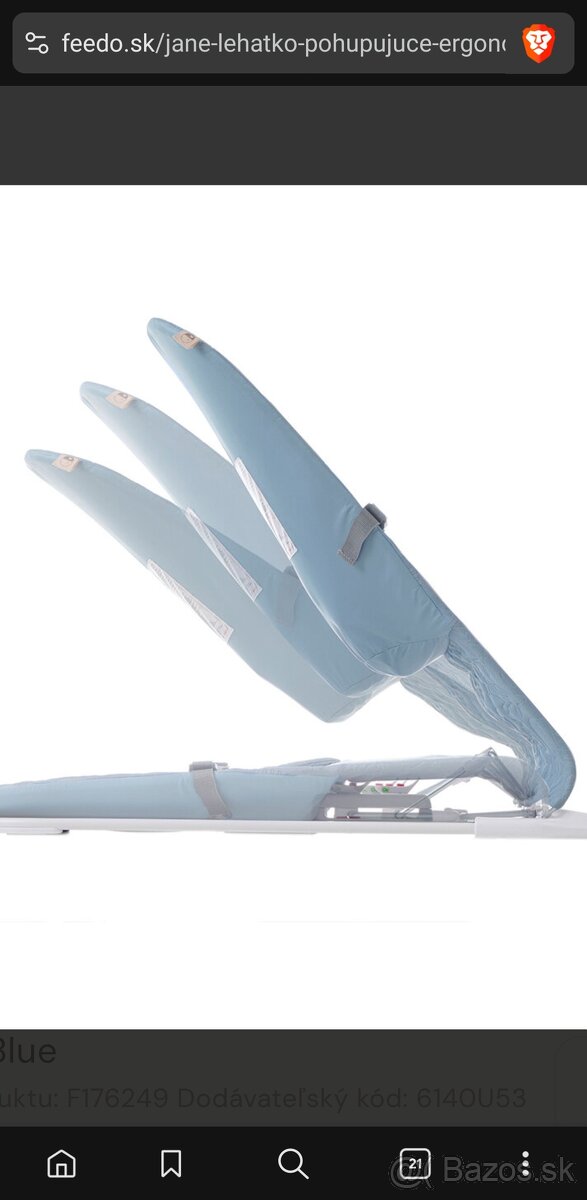 Jane - pohupujuce ergonomicke lehatko - 4