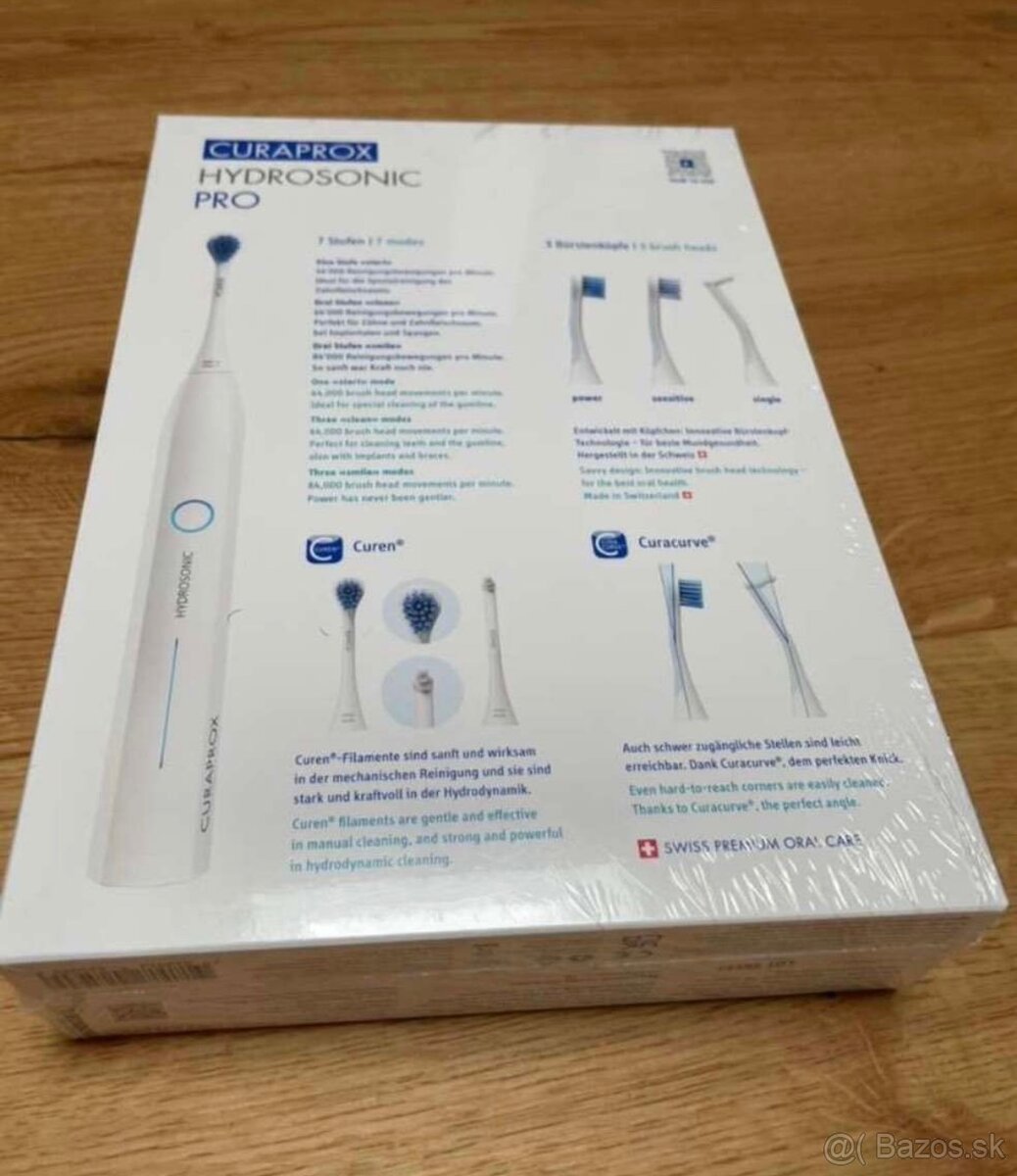 Nová elektrická sonická Zubná Kefka Curaprox Pro - 4