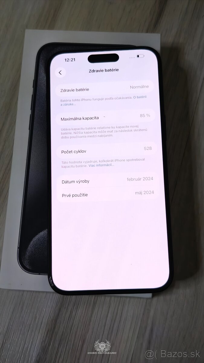 Iphone 15 Pro Max 256GB Top stav - 4