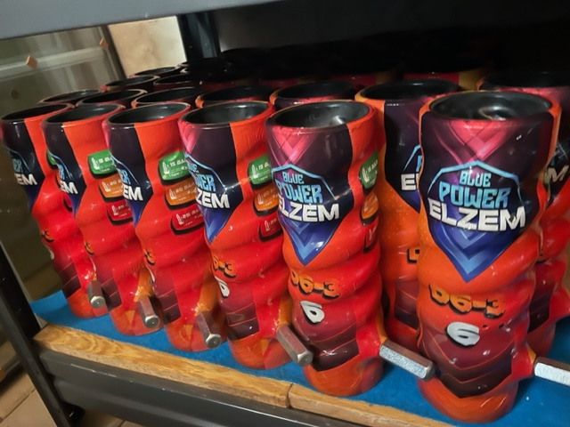 šnek D6-3 Blue Power - 4