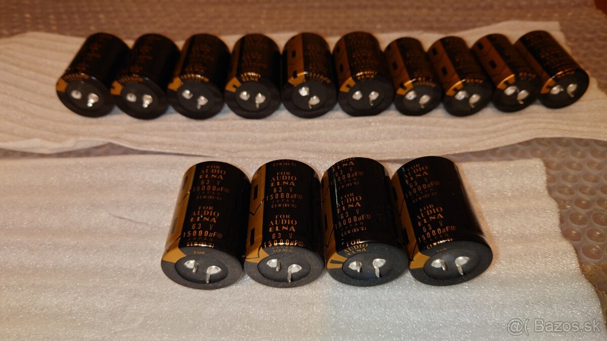 Predám japonské audio kondenzátory ELNA - 4