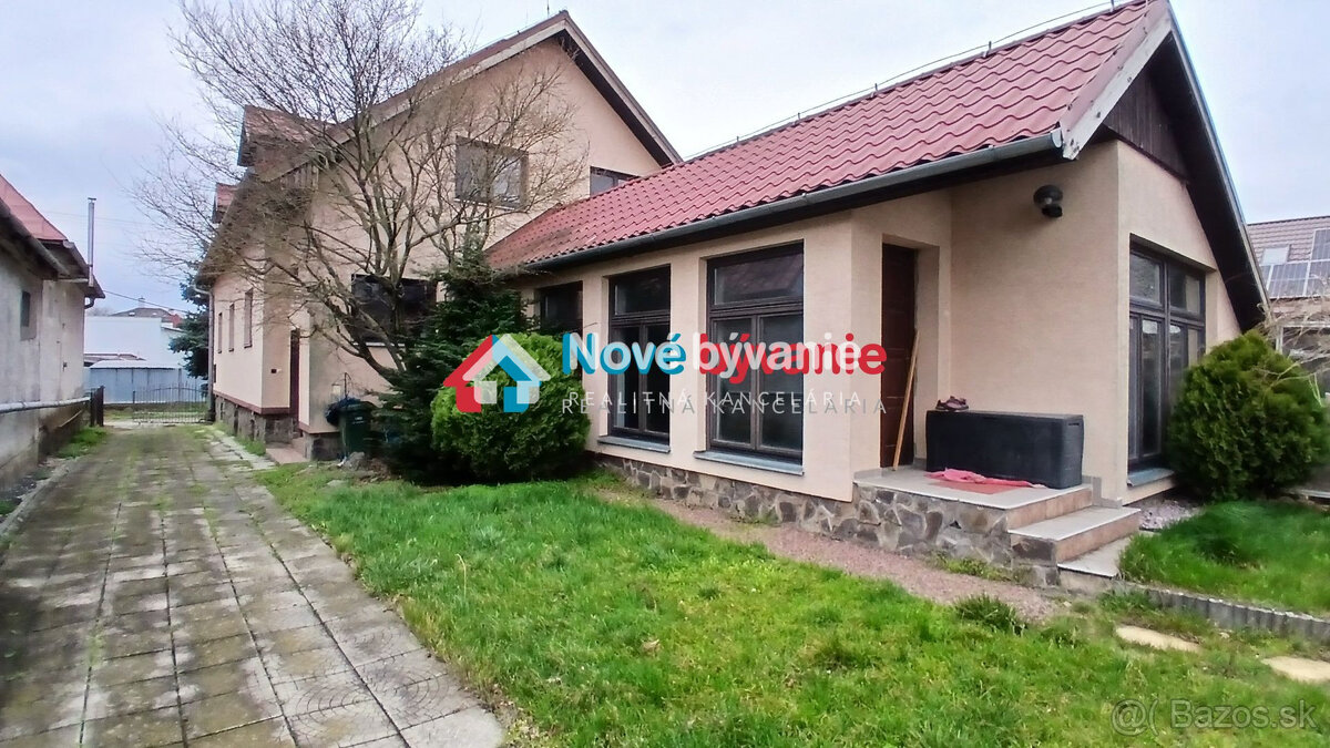 ZNÍŽENÁ CENA. Na predaj rodinná vila, Sečovská Polianka (N01 - 4