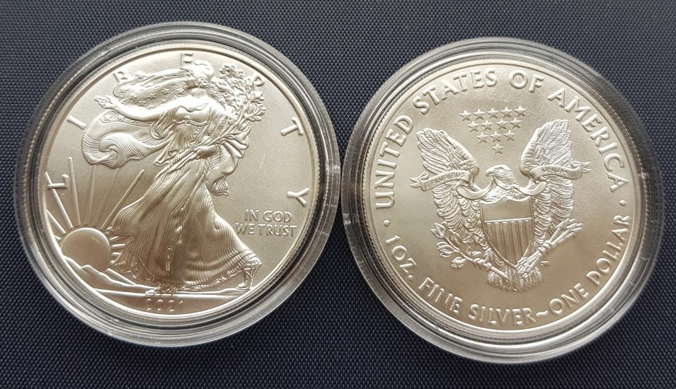 USA Silver Eagle 1986-2025 1oz investicne striebro - 4