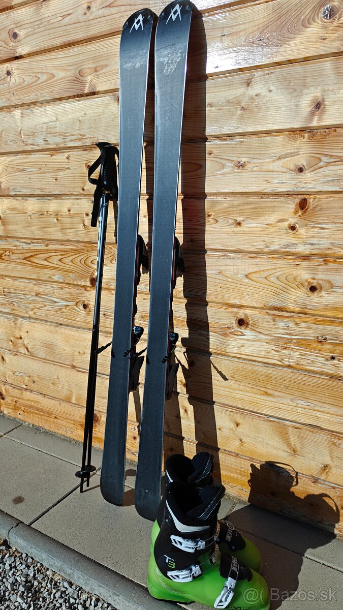 LYŽE VOLKL TIGER SNOW 156CM + SALOMON T3 26CM - 4