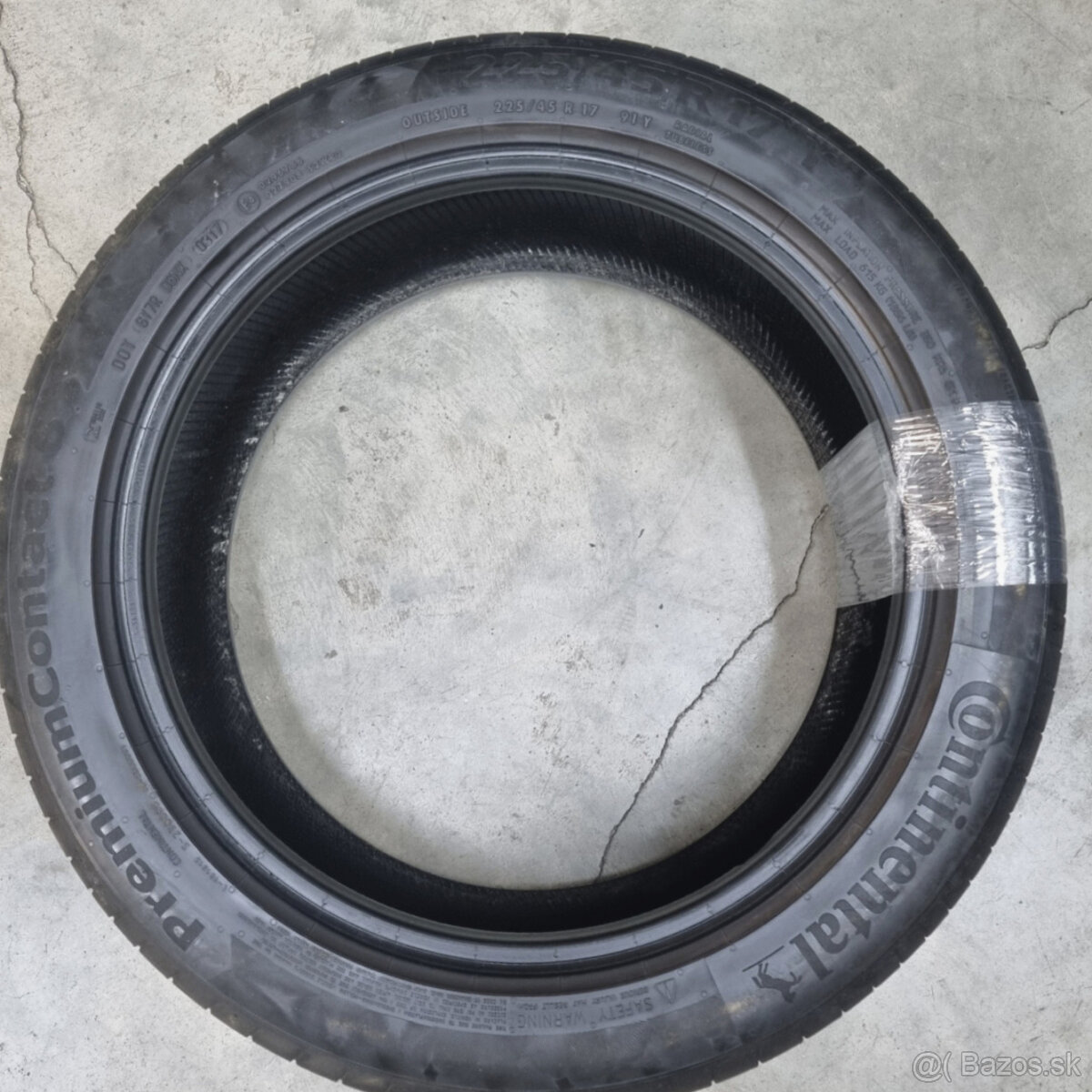 Letné pneumatiky 225/45 R17 COTINENTAL - 4