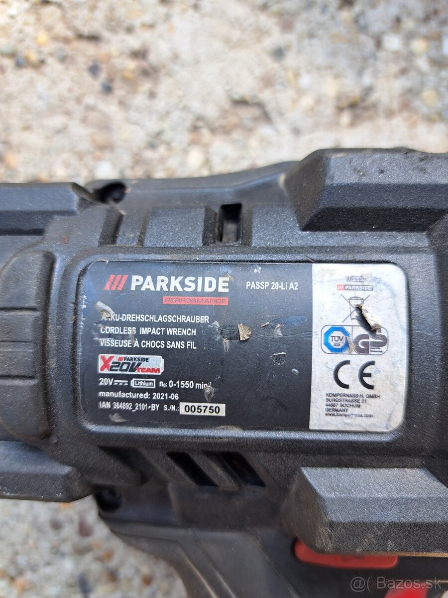 Parkside razovy uťahovak - 4