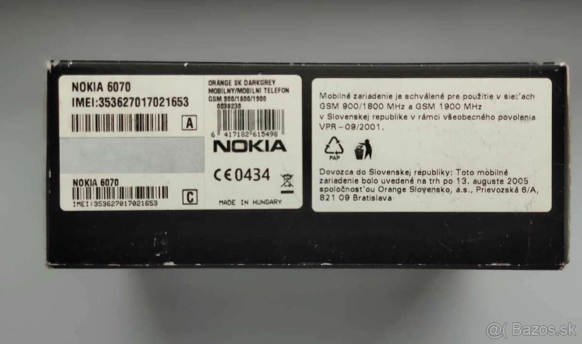 Predám mobil Nokia 6070 - 4