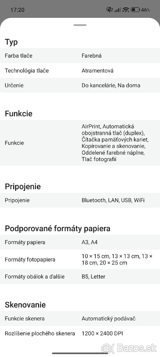 Tlačiaren CANON pixma TS9551c - 4