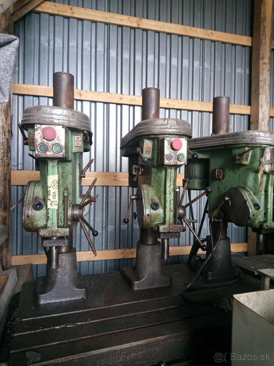 vrtačka stolová TOS, typ V 20/4 - 4