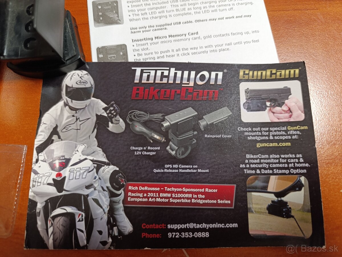 Tachyon motokamera + príslušenstvo - 4