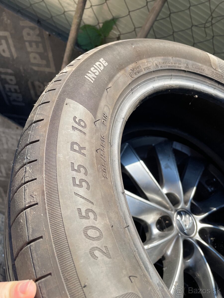 Predám letné pneumatiky Michelin 205/55 R16 - 4