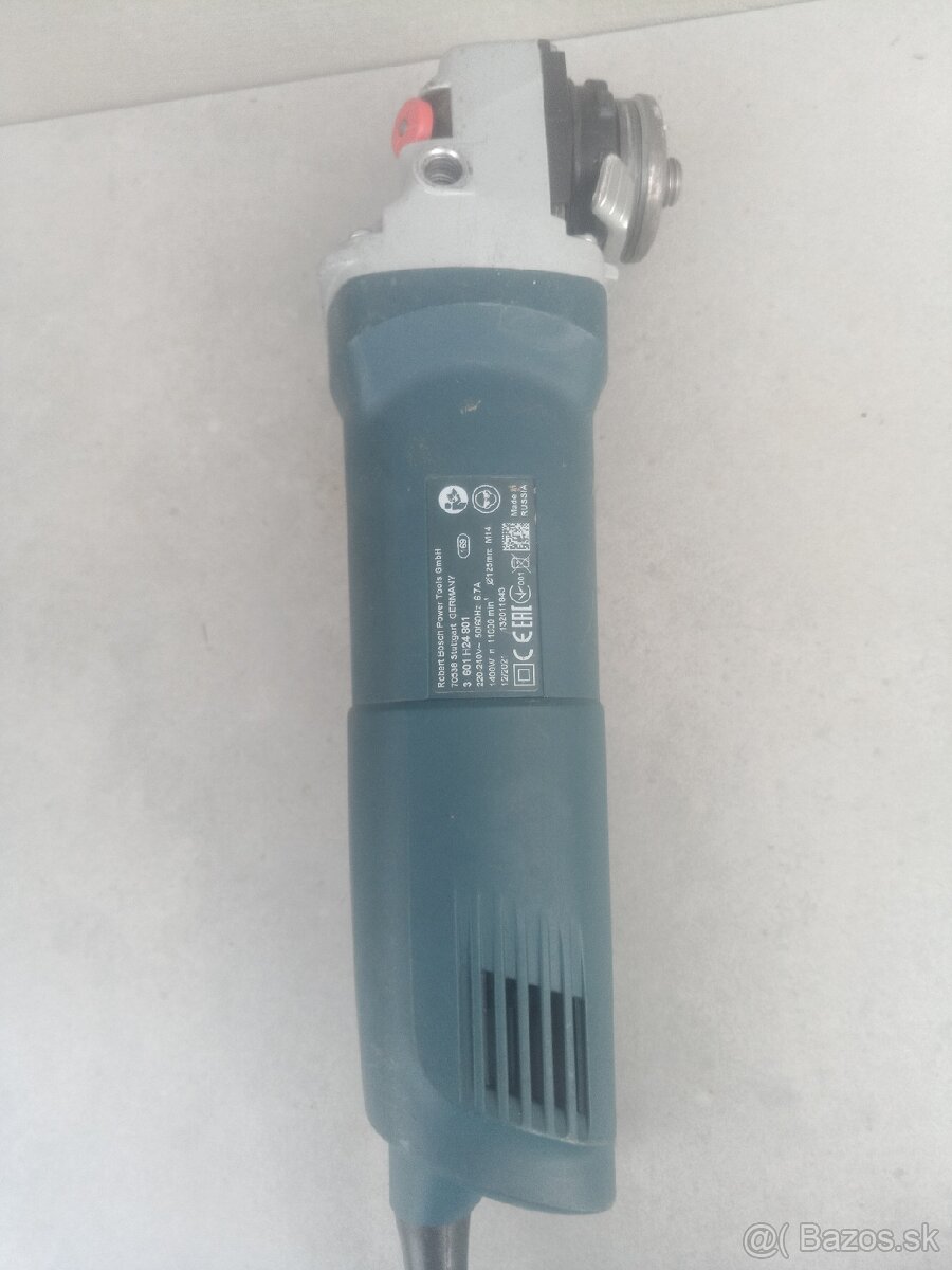 Bosch 1400w uhlová brúska - 4