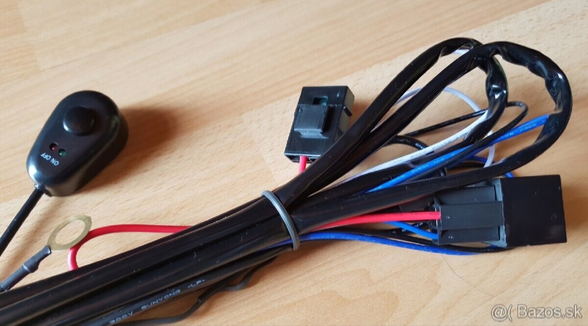 Kabeláž na led rampy - svetla
- 4