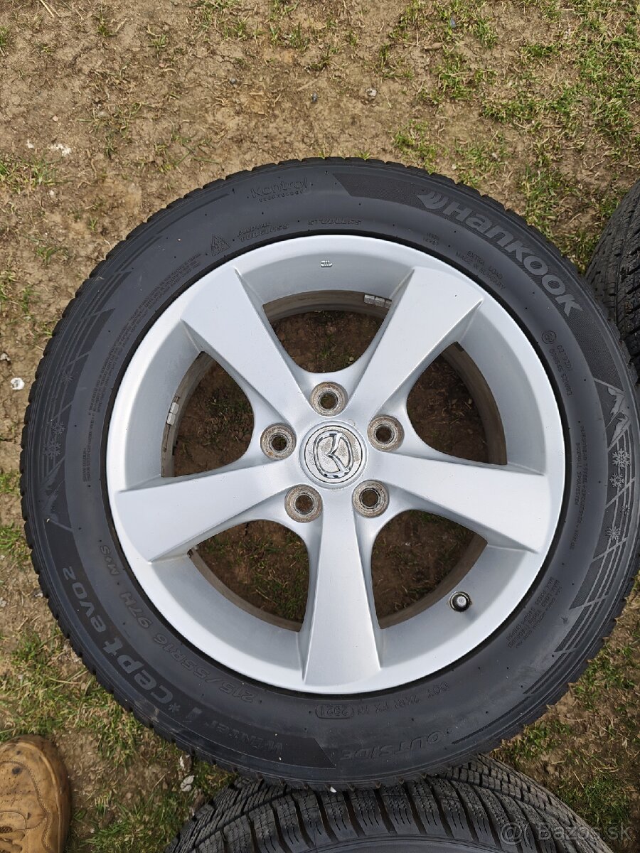 Disky Mazda r16 5x114,3 možná výmena za r15 - 4