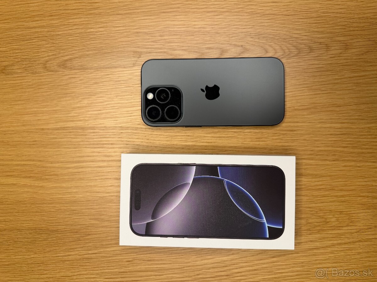 iPhone 16 Pro 256GB čierny titán - záruka do 17.10.2026 - 4
