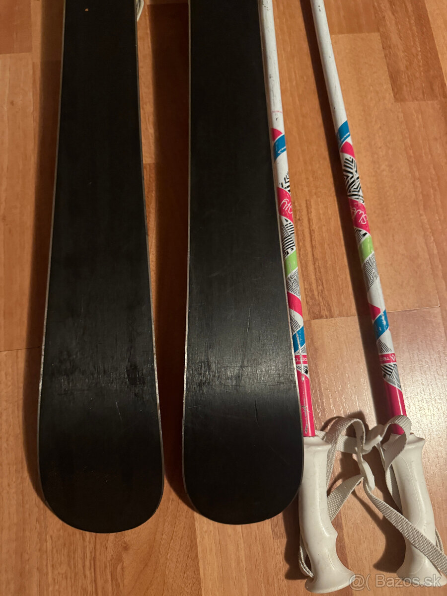 Detské lyže, lyžiarky a palice - 4