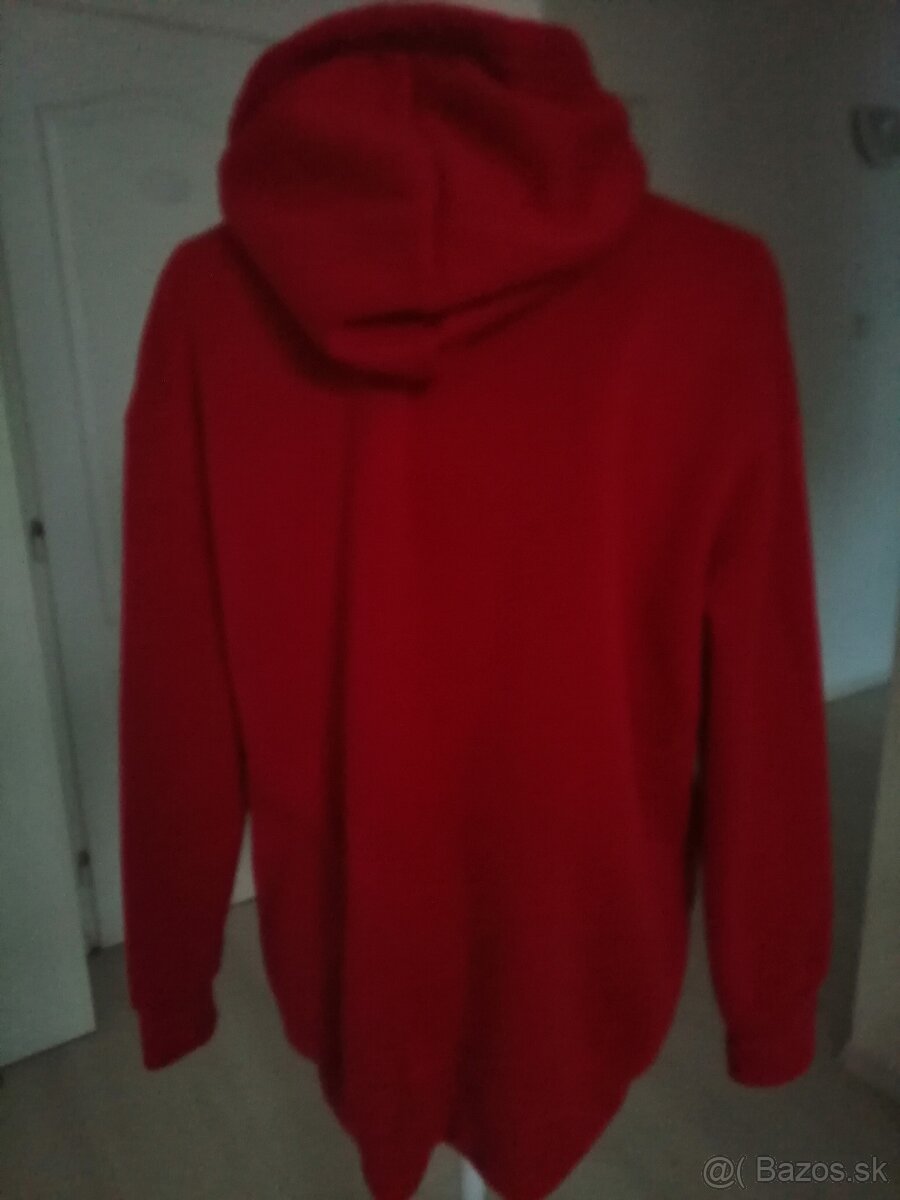 Mikina dámska nova značková Calvin Klein červená vel. L - 4
