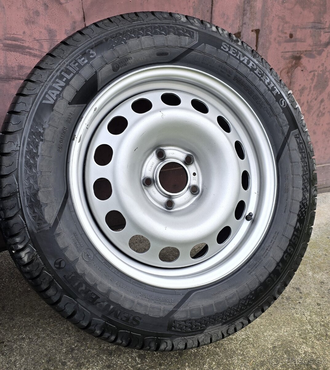 5x108,r16-7J,et46- 215-65-16C-letné-Semperit-3324-8,5mm-TOP - 4