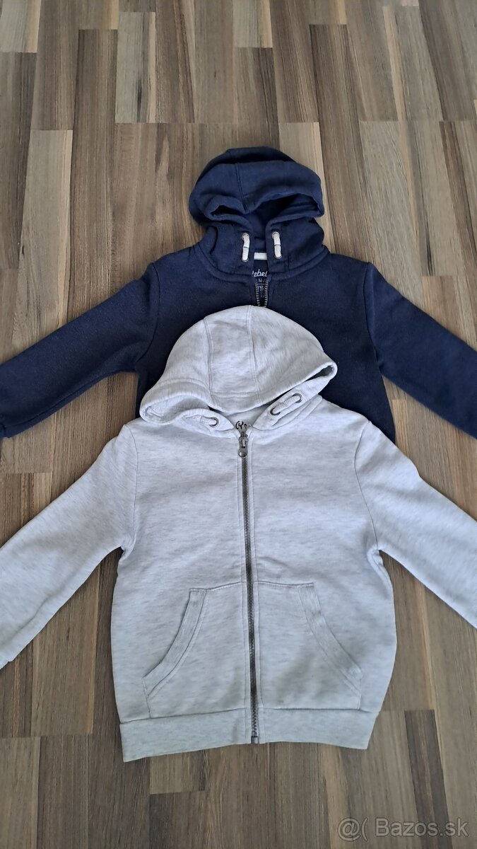 Mikiny pre chlapcov na zapínanie (zips), veľ. 104, 110, 116 - 4