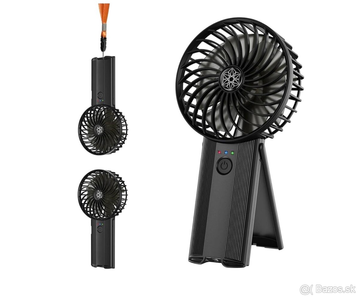 Kvalitný prenosný ventilátor -nový - 4