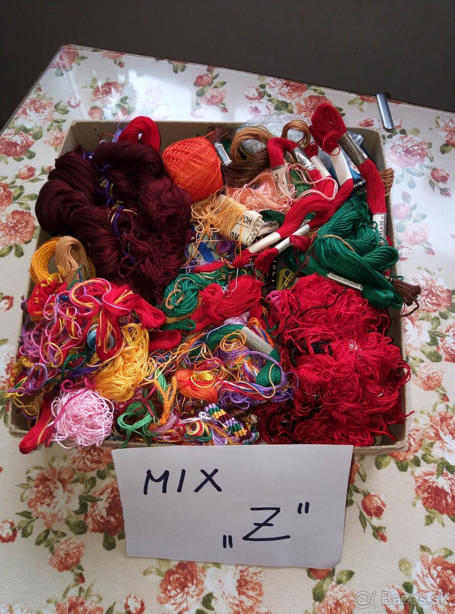 Bavlnky na vyšívanie, perlovka, mulinka - 4