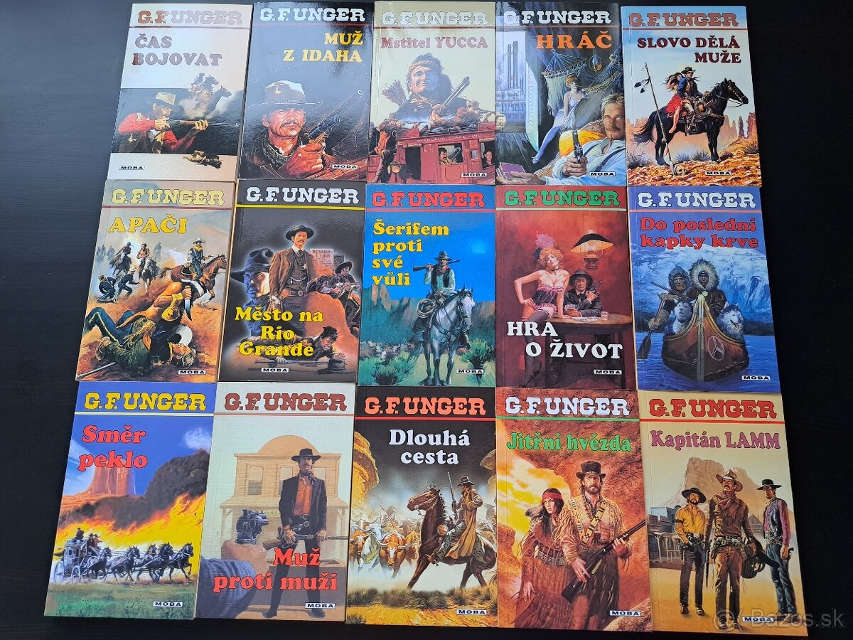 Westerny Louis L´Amour, G.F.Unger - 4