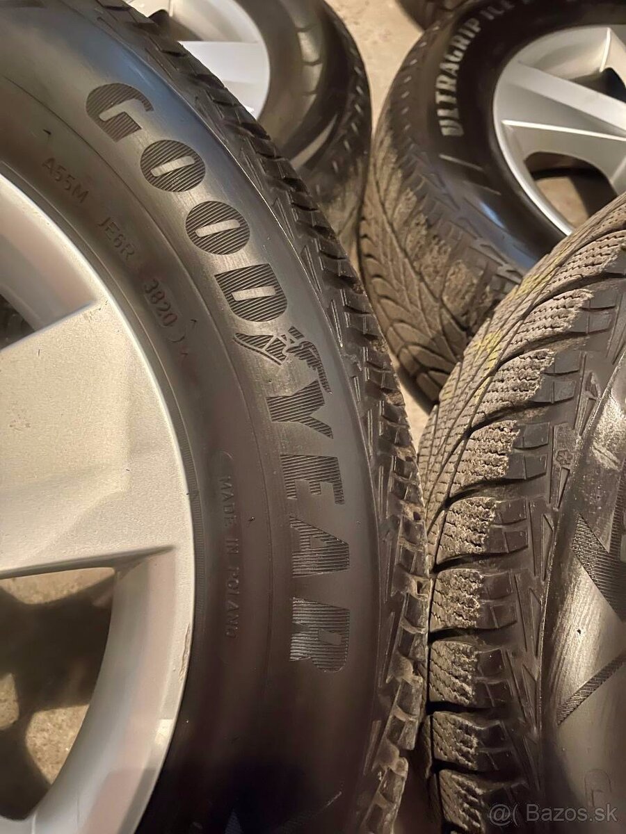 Škoda Nyota R16 6,5J x 16“ ET 41 ORIGINÁL 215/60 R16 5x112 - 4