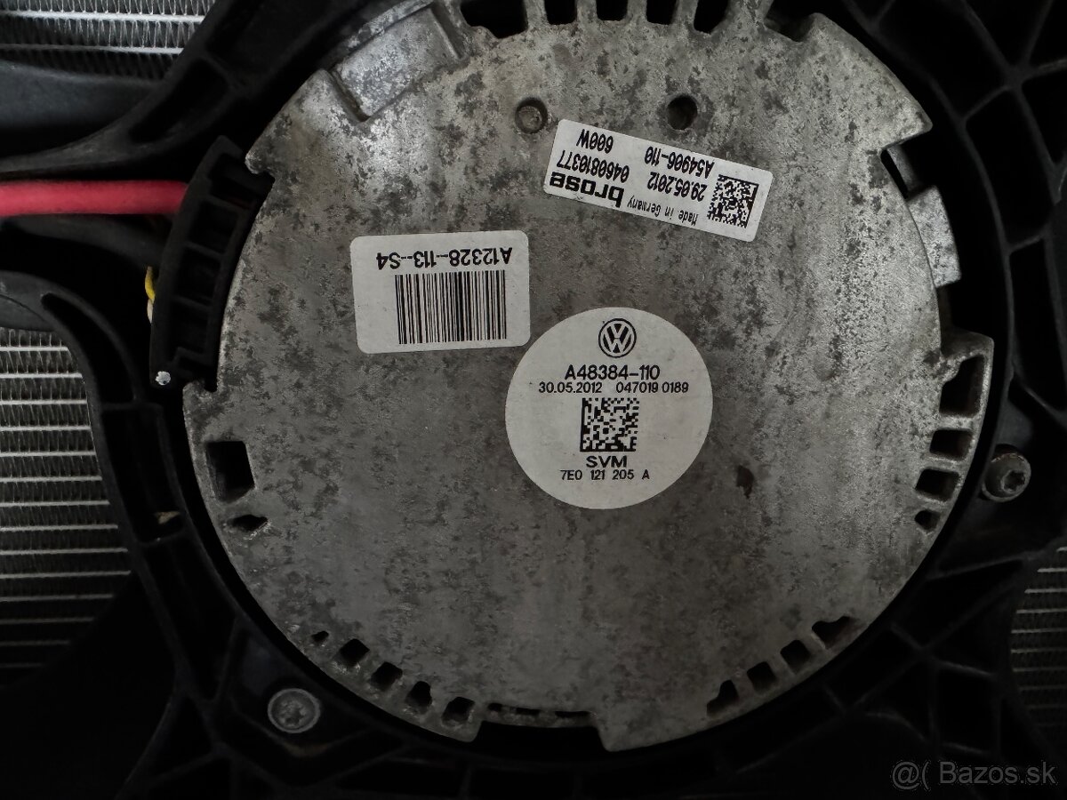 Vw t5 lift 10- vw T6 2.0 tdi chladičova stena - 4