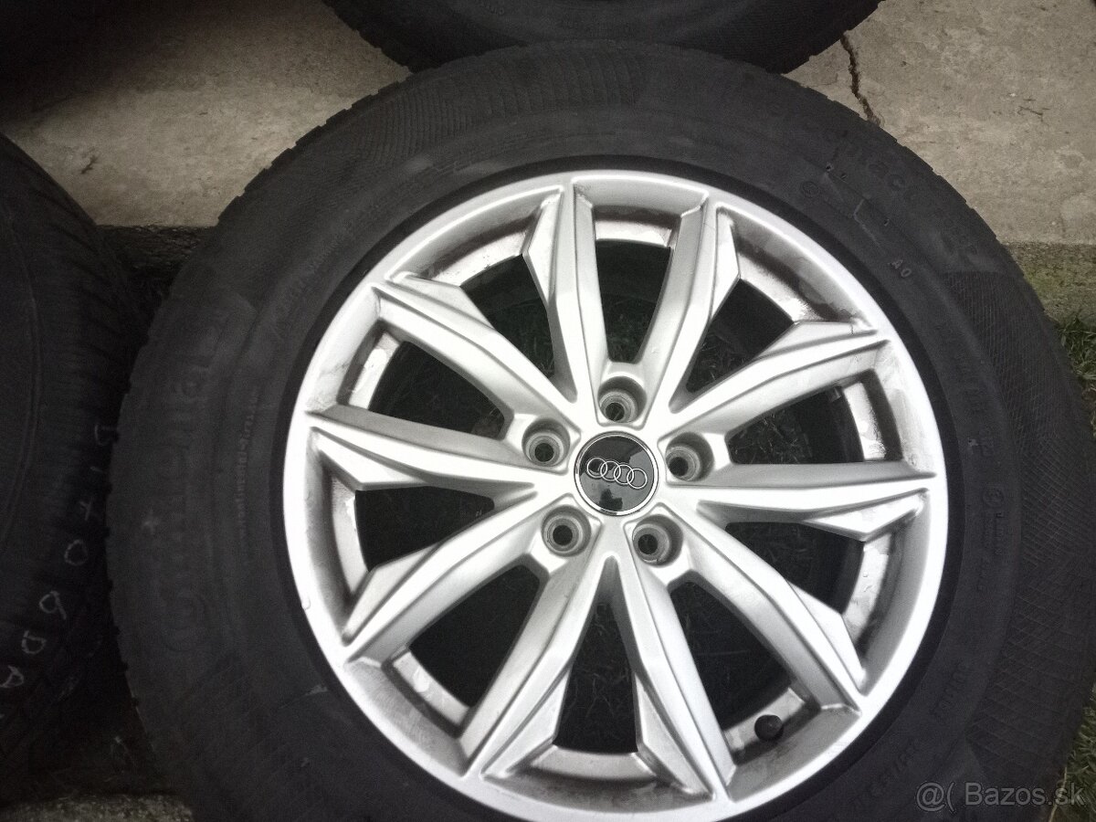17"5x112 ET 34 Audi Q5...235/65/17 zimná sada - 4