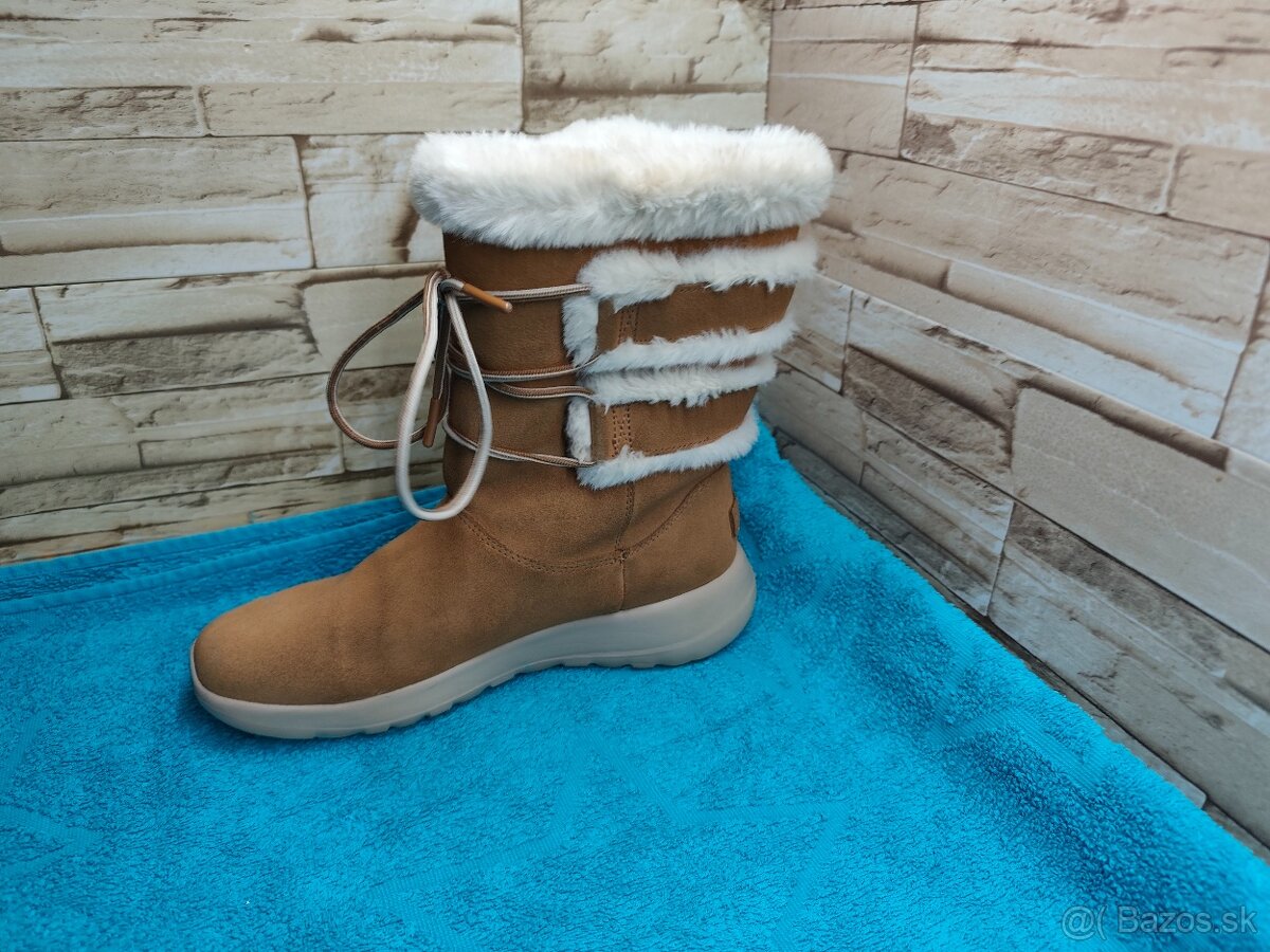 Skechers 38 - dámska kožená zimná obuv - 4