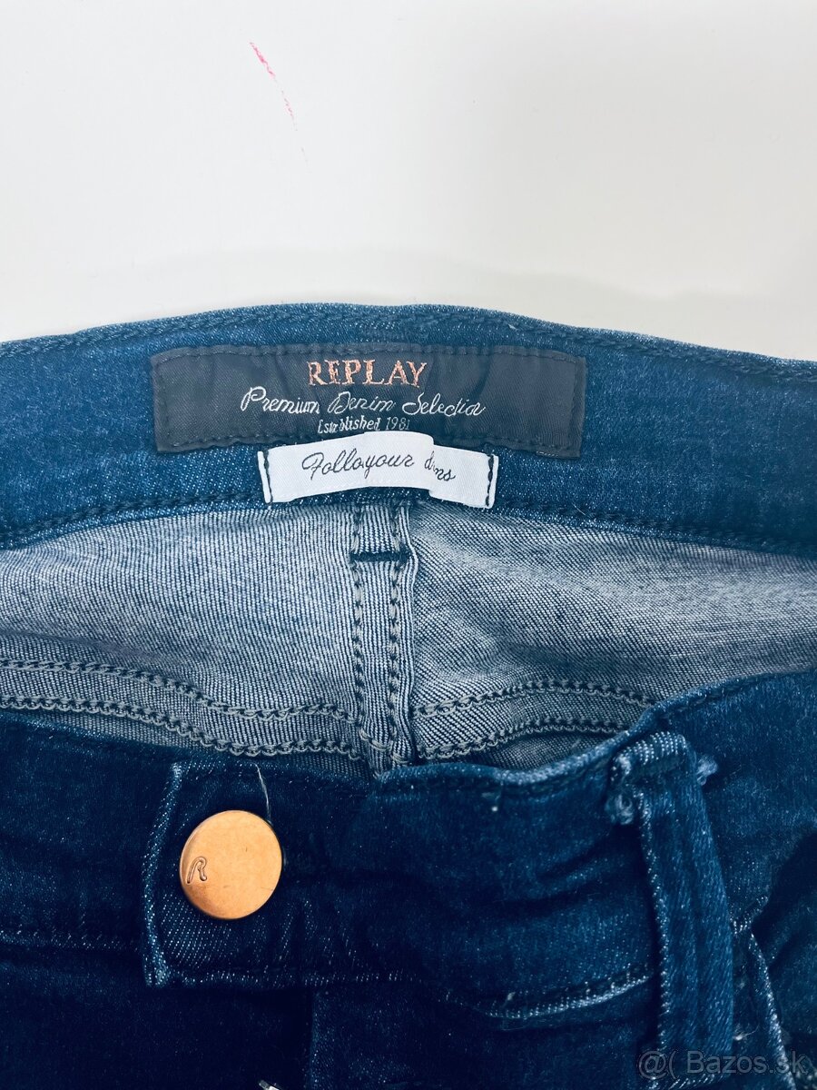 skinny džínsy Replay 👖 - 4