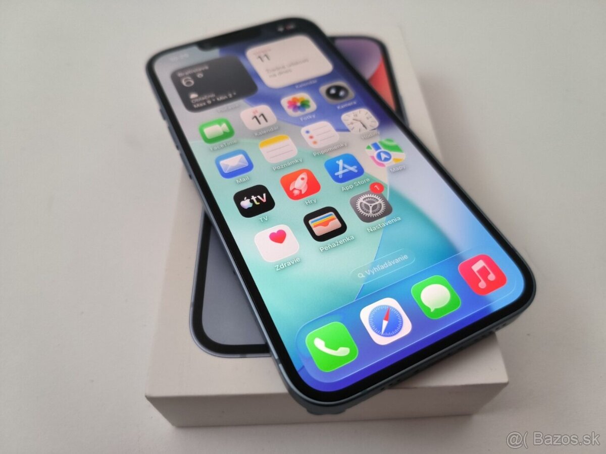 apple iphone 14 128gb Blue / Batéria 100% - 4
