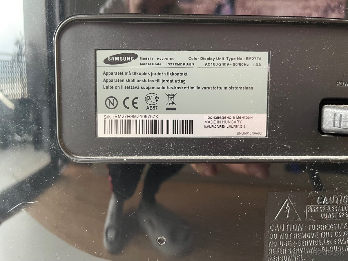 Predam Monitor Samsung - 4