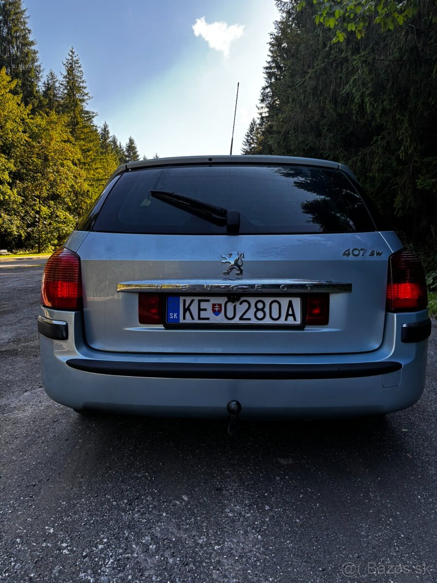 407 SW, 2.0 HDi, 103kWt, 2006 - 4