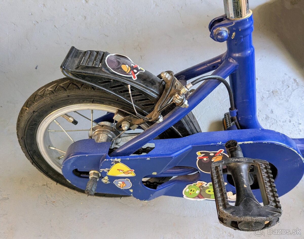 Detský bicykel (po repase, plne funkčný) - 4