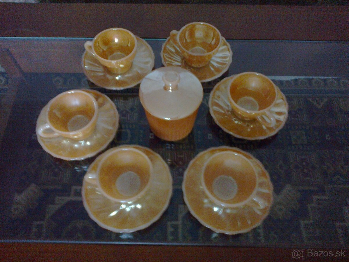Porcelánová súprava – ORANŽOVÁ - 4