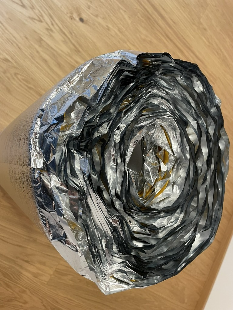 Podložka Aluprotect 3v1, 2 mm PE pena s parozábranou 25 m2 - 4