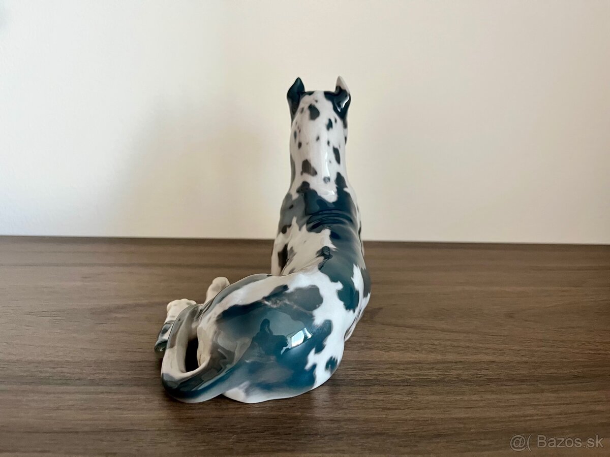 Porcelanovy pes - nemecka doga Bing&Grondahl Dansko - 4