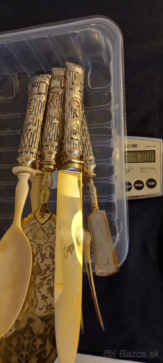 Servírovacia strieborná súprava - 4