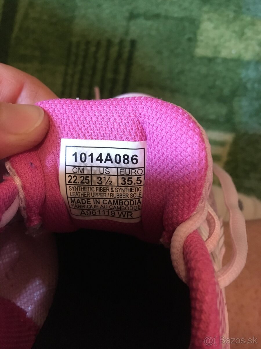 Dievčenské botasky asics 35,5 - 4