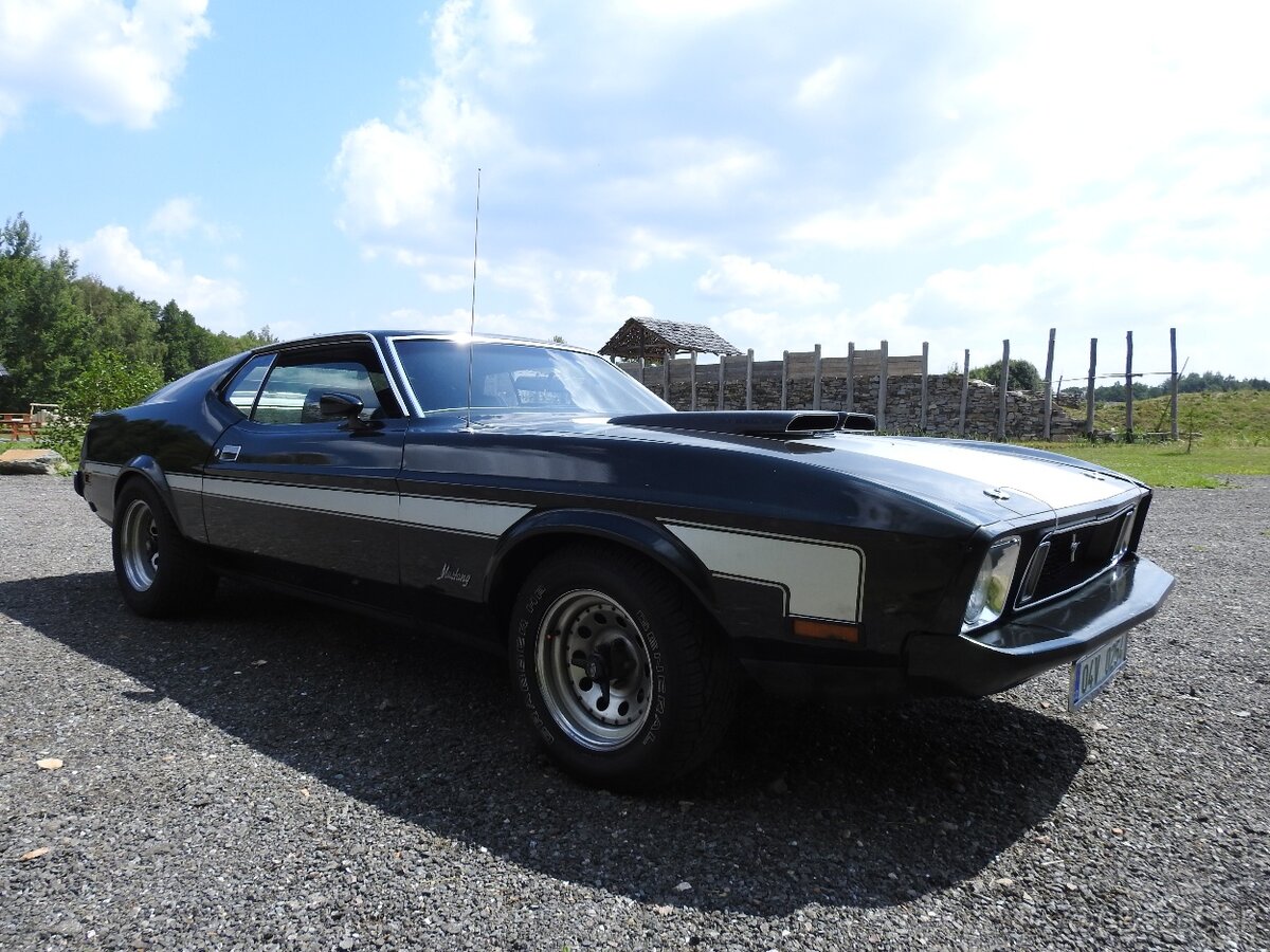 Ford Mustang Mach1 Fastback 1973 Cobra Jet Q-Code - 4
