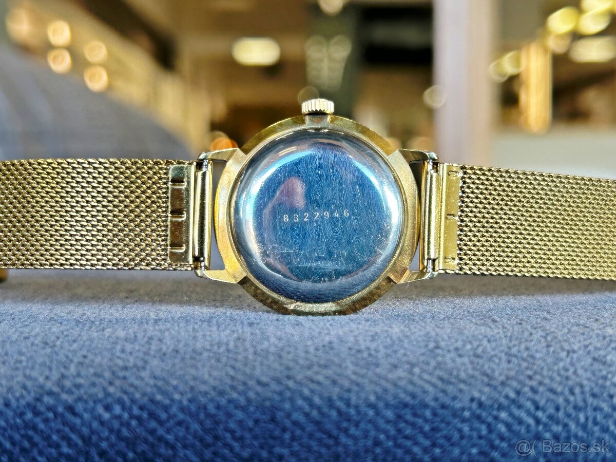 Československé mechanické vintage retro hodinky PRIM Brusel - 4