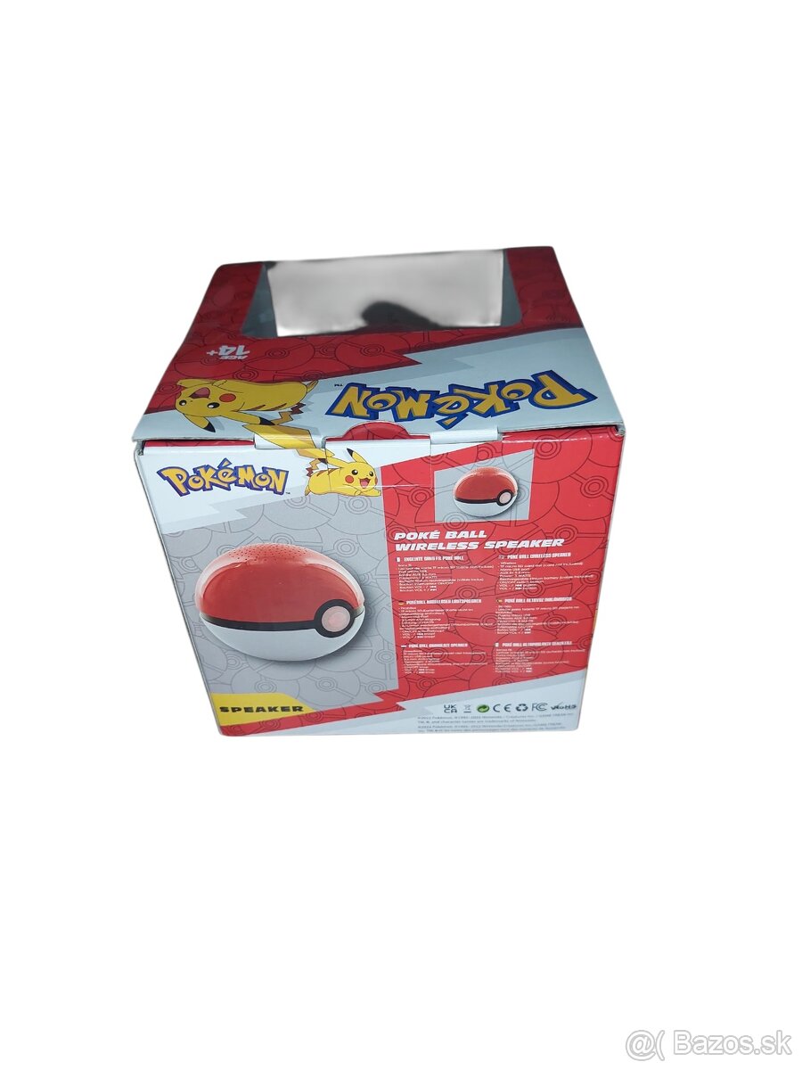 Pokémon - Pokeball bezdrôtový reproduktor (Bluetooth) - 4
