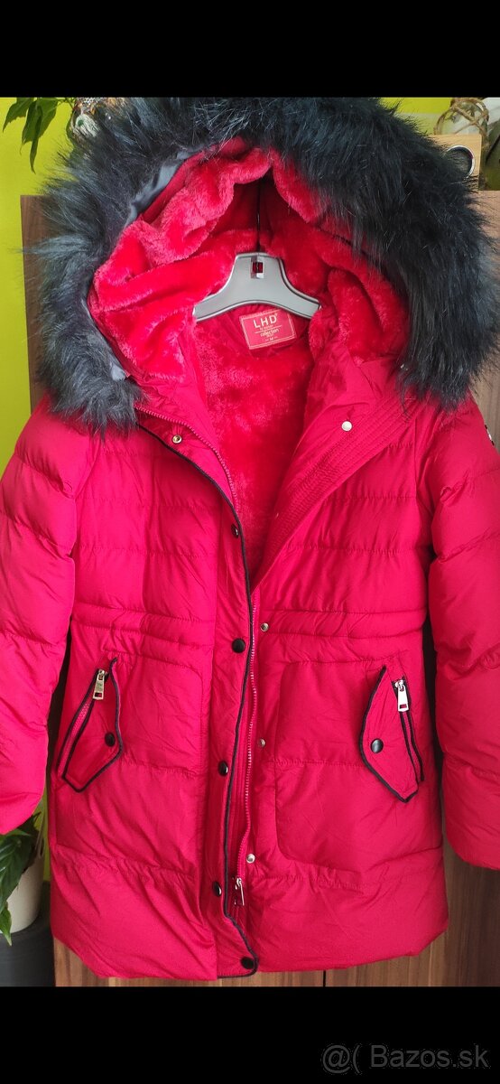 Predám damsku bundu a kabát s kožušínou - 4