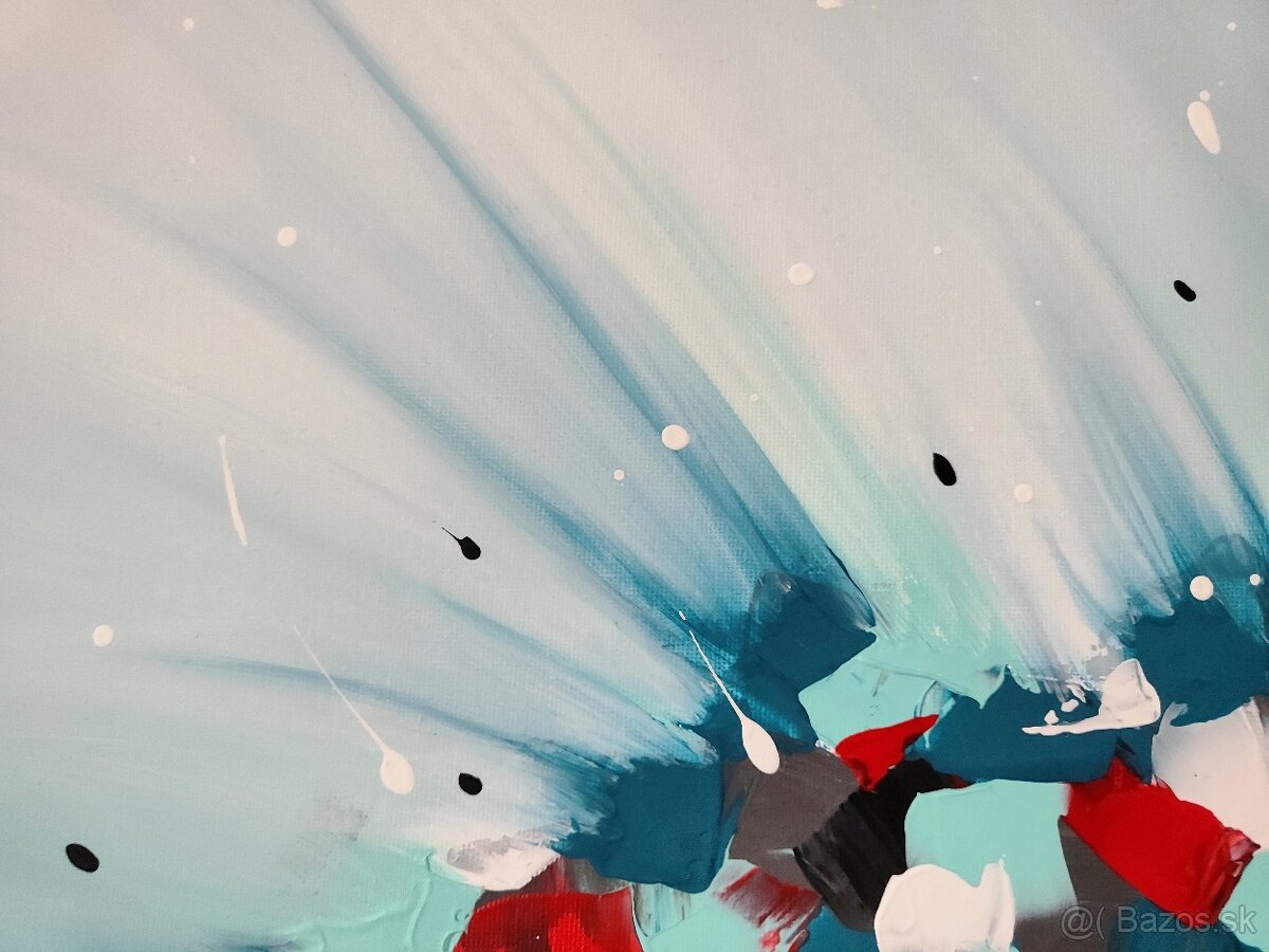 Ručne maľovaný obraz akryl - 4